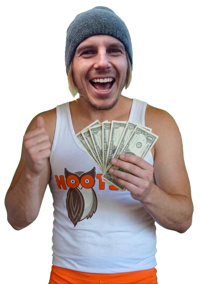 Brandon, weekly Hooters prize model
